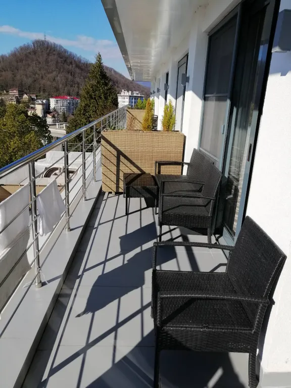 Апартамент Меридиан с террасой и пляжем