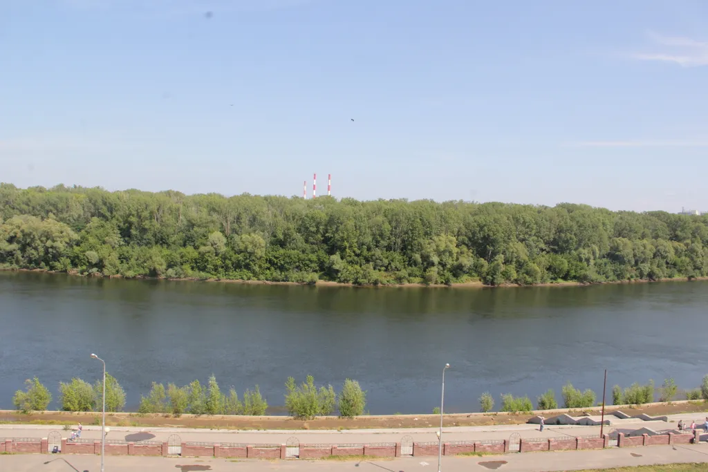 Уютная квартира с видом на реку Уфа