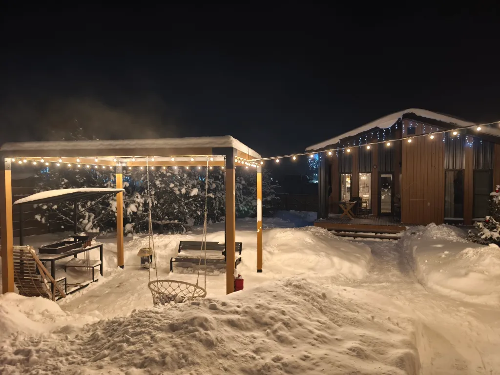 Коттедж Skandi рыбка загородный дом у пруда в Подмосковье — аренда посуточно в Раменское