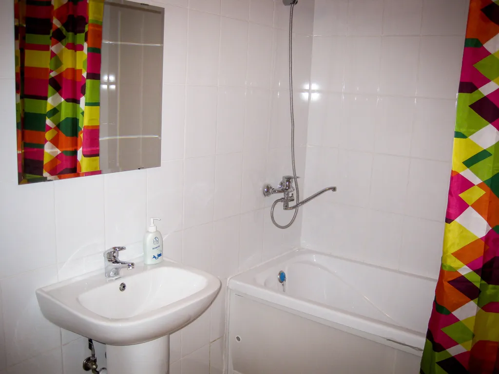 Уютная квартира на 9этаже с видом на город.