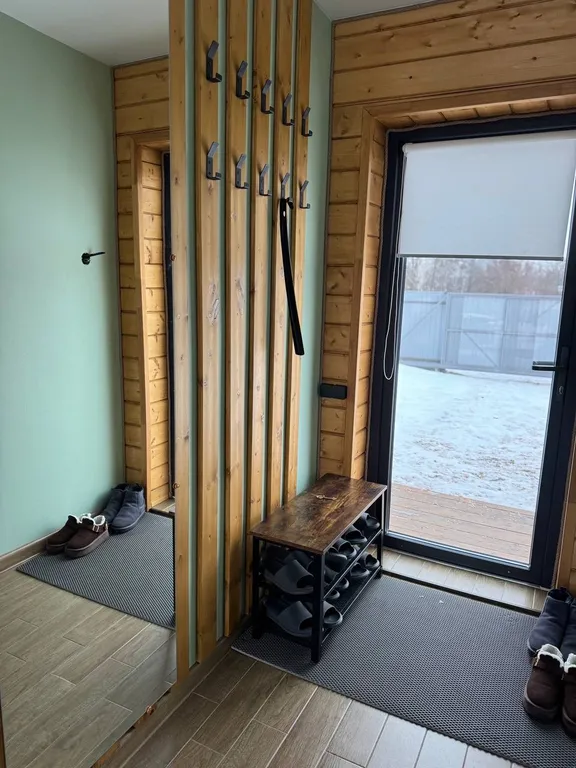 Большой а-фрейм с панорамной сауной и ванной