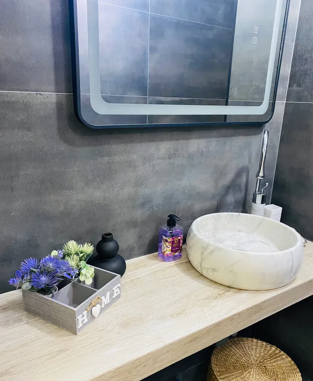 Евро-двухкомнатная квартира у моря для наслаждения видом и комфортом