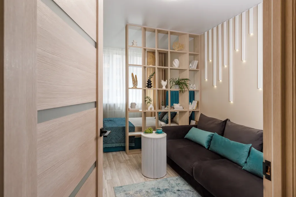 Квартира Дизайнерская квартира с камином и фитобочкой — Екатеринбург