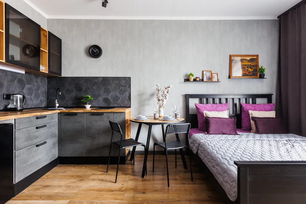 Квартира Квартира Студия Loft в новом ЖК Романтика — Новосибирск