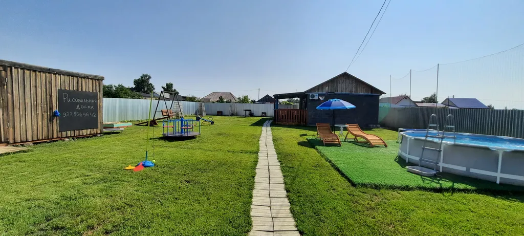 Комфортный дом отдельностоящий с большой террасой