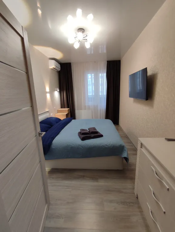 Квартира Квартира Уютная евро-двушка с дизайнерским ремонтом — Краснодар