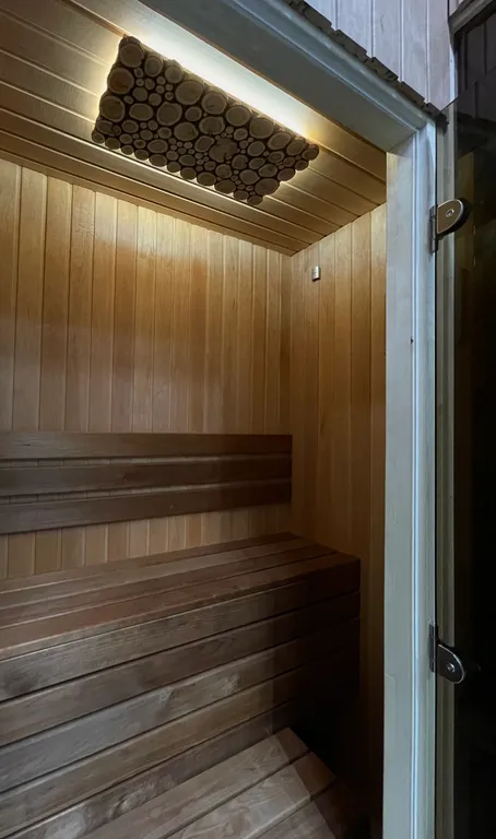 Уютная квартира с сауной в ЖК Метрополис