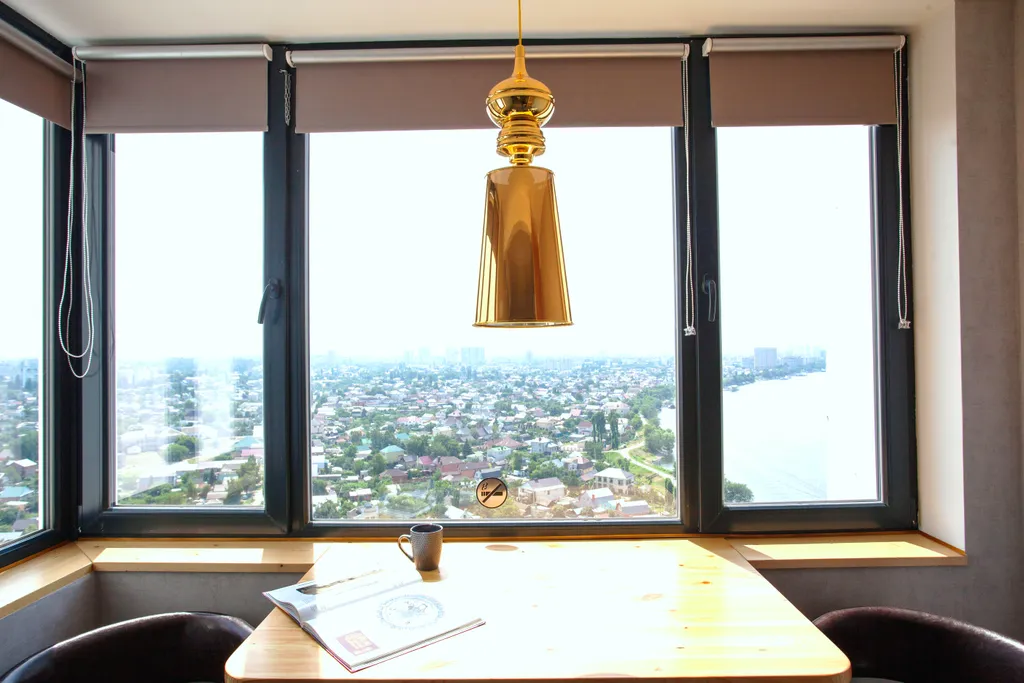 Люкс на 23 этаже с видом на Волгу, Набережная, бесконтактный заезд 24/7