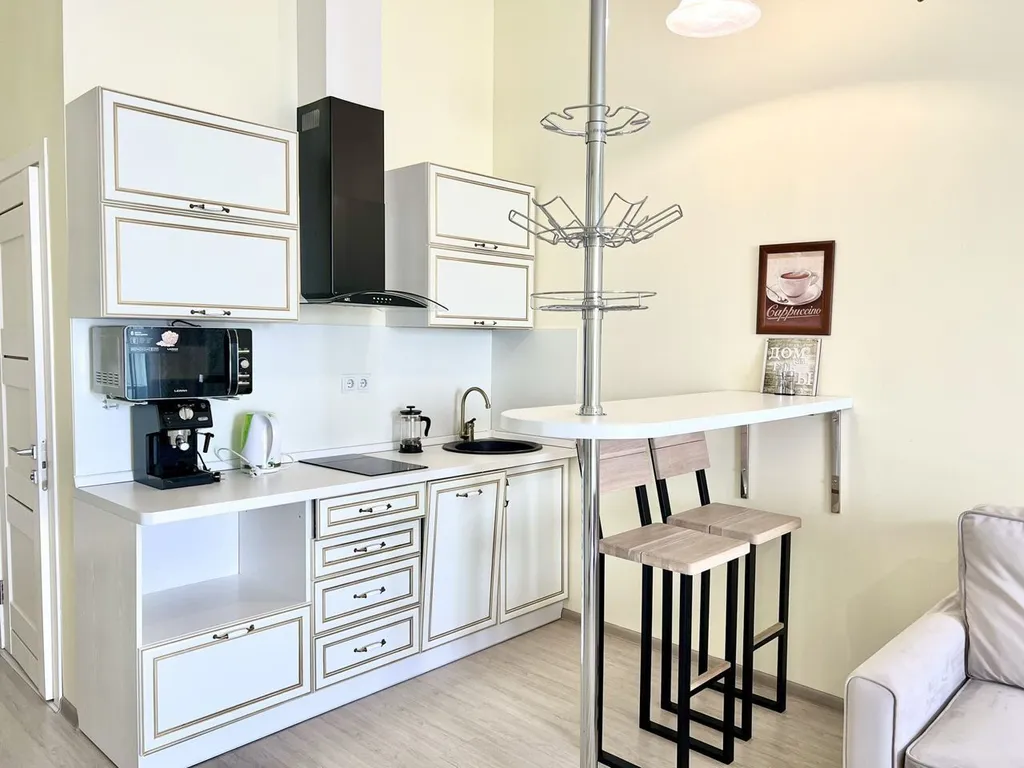 Уютная студия на берегу моря