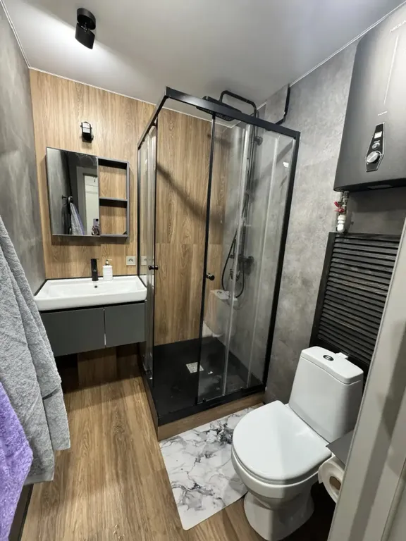 Уютная студия с видом на парк