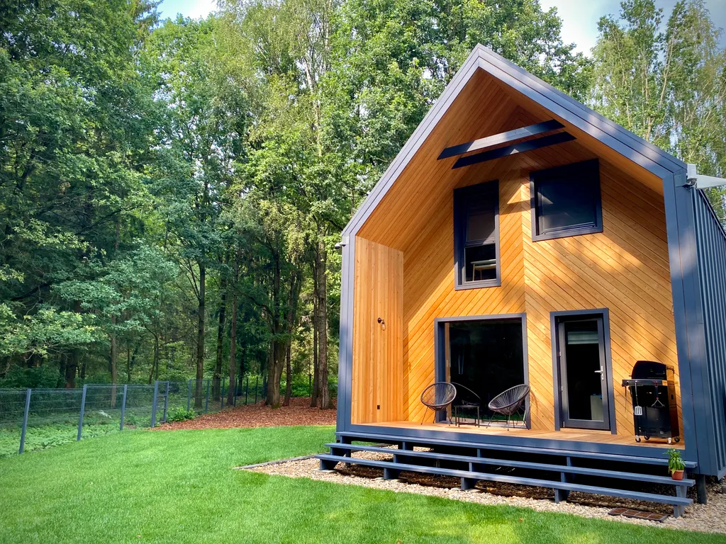 Коттедж Уютный дом Дача лесная с террасой и грилем возле леса с водохранилищем — Логиново