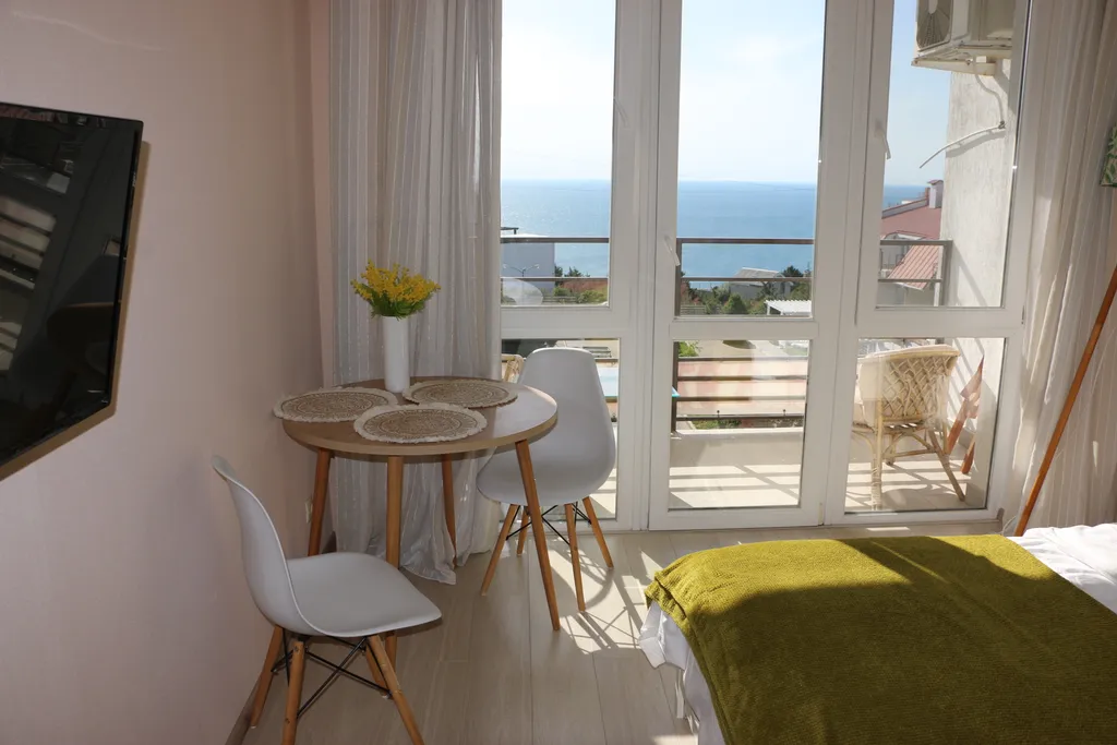 Квартира Квартира Апартамент Фисташка с видом на море — Севастополь