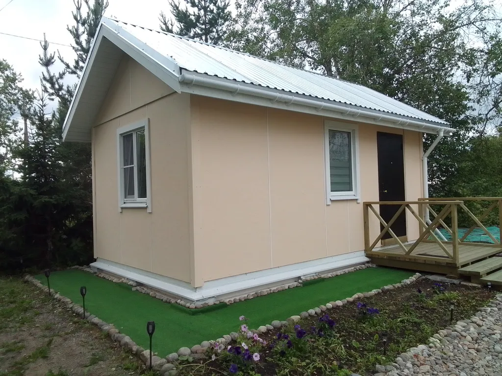 Дом "Карельская береза" недалеко от центра города.