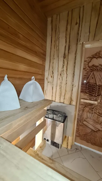 Коттедж Гостевой дом с террасой и сауной в Карелии, вблизи реки и озера Ладоги — Видлица