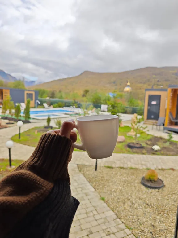 Домик в горах Адыгеи с бассейном