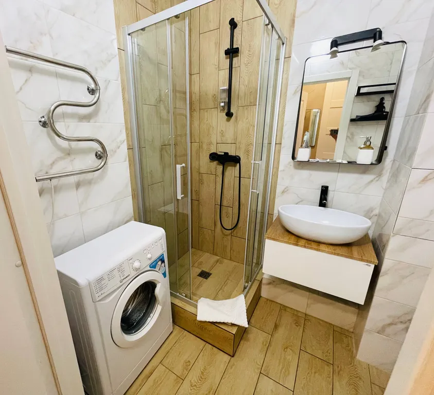 Квартира Квартира Уютная студия для командировочных, пар и пар с детьми — Шушары