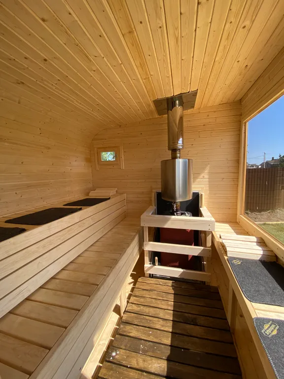 Загородный дом Сканди с баней и чаном