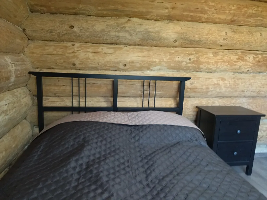 Дом в лесу среди сосен