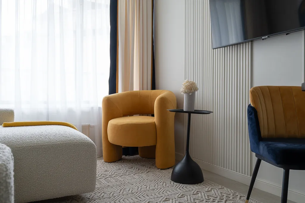 Двухкомнатный Lux с одной спальней