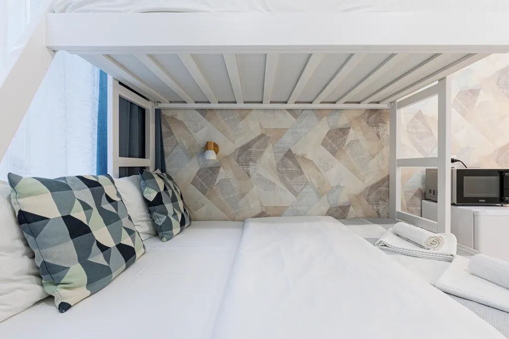 Family apartment in freedom santorini rooms Vnukovo: 5 мин пешком