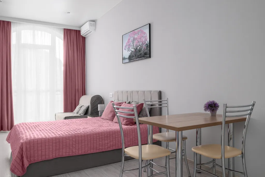 Квартира Квартира Студия с балконом в ЖК Черноморский-2 — Геленджик