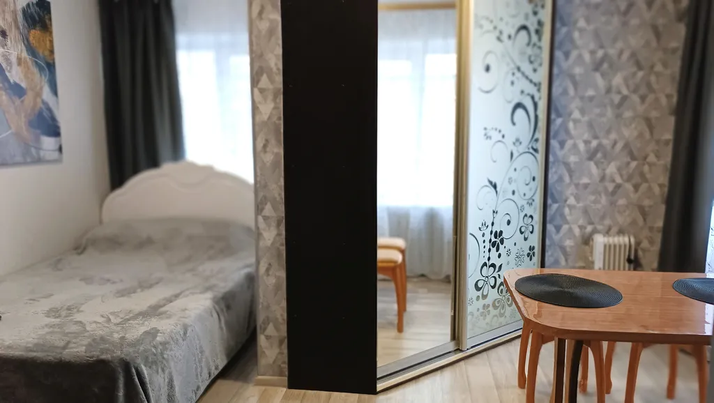 Чистая, светлая, уютная квартира-студия с кондиционером