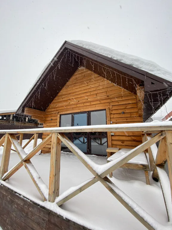 Дом Панорама - новый стильный современный дом с баней внутри