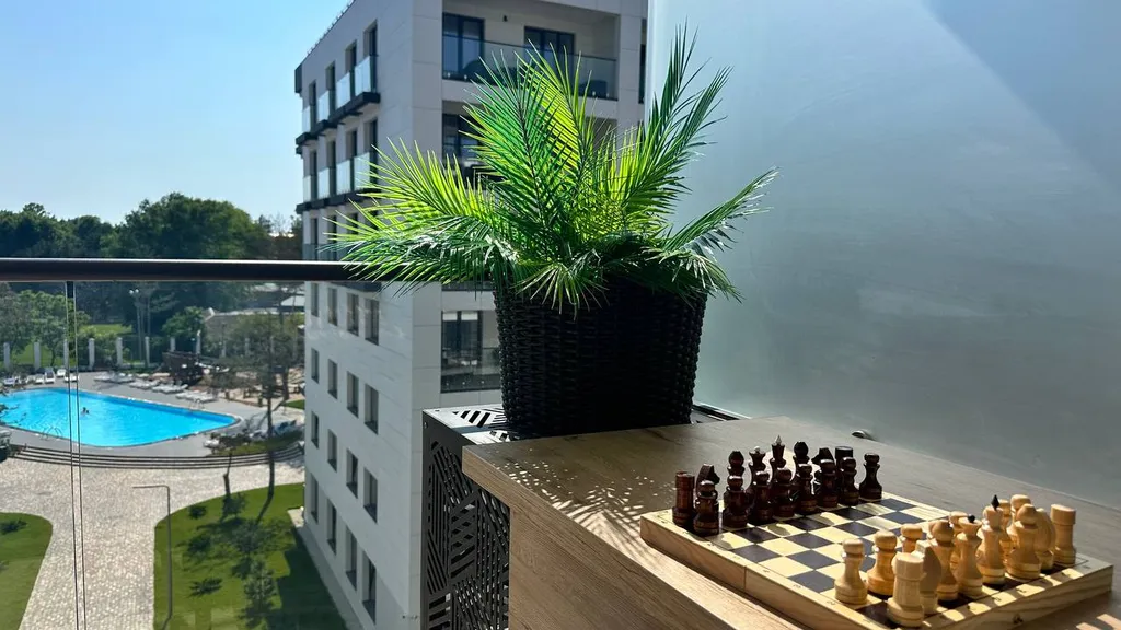 Квартира Апартаменты с бассейном на берегу моря — аренда посуточно в Анапа