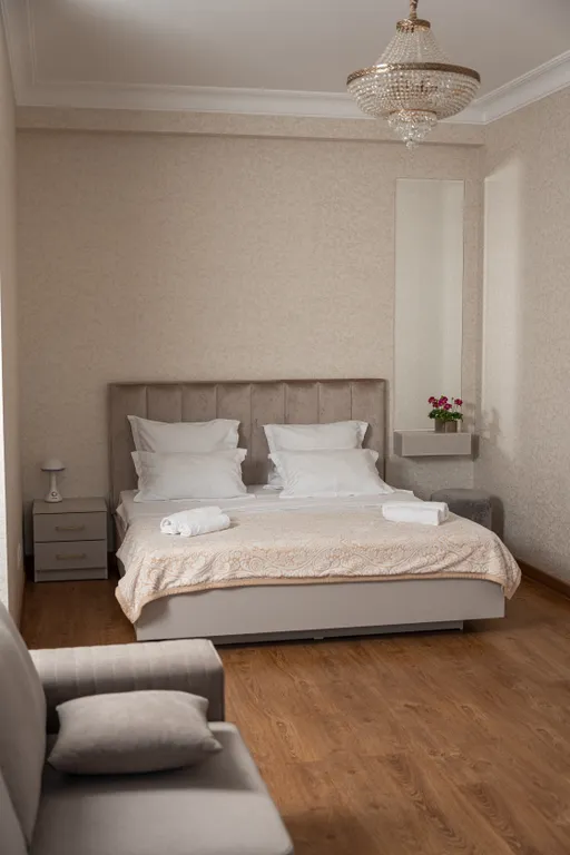 Апартаменты с видом на достопримечательность большую белую Месеть