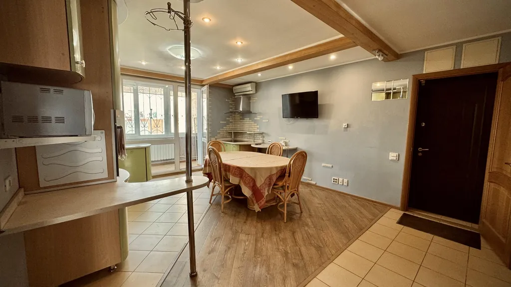 3-комнатная квартира в центре города