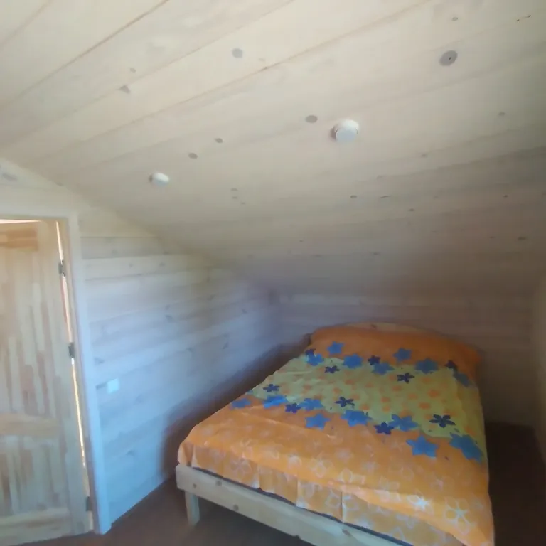 Дом с красивым видом на озеро Дривяты