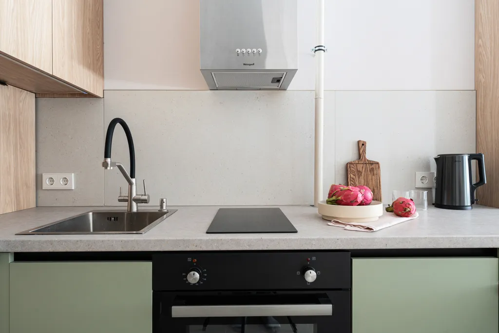 Квартира Квартира с отдельной спальней и рабочим местом в 900 метрах от пляжа — Зеленоградск