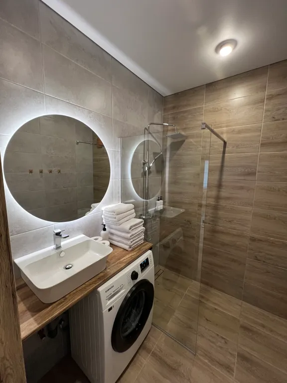 Уютный дом с банным чаном и видом на горы