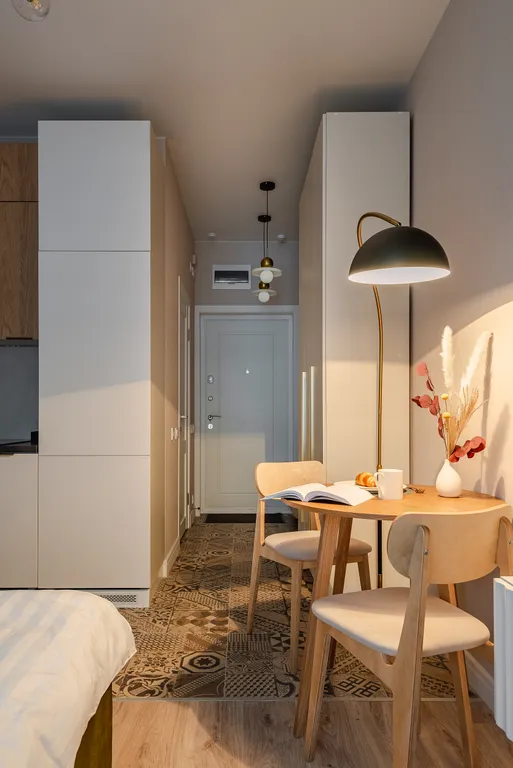 Новая и современная студия рядом с метро