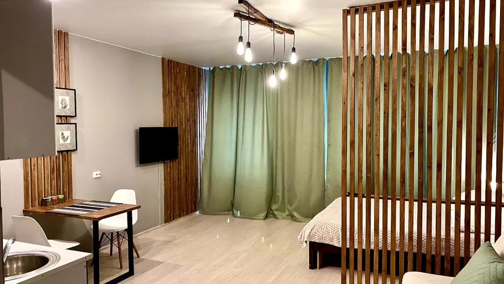 Квартира Квартира Уютная студия в экологически чистом районе — Красноярск