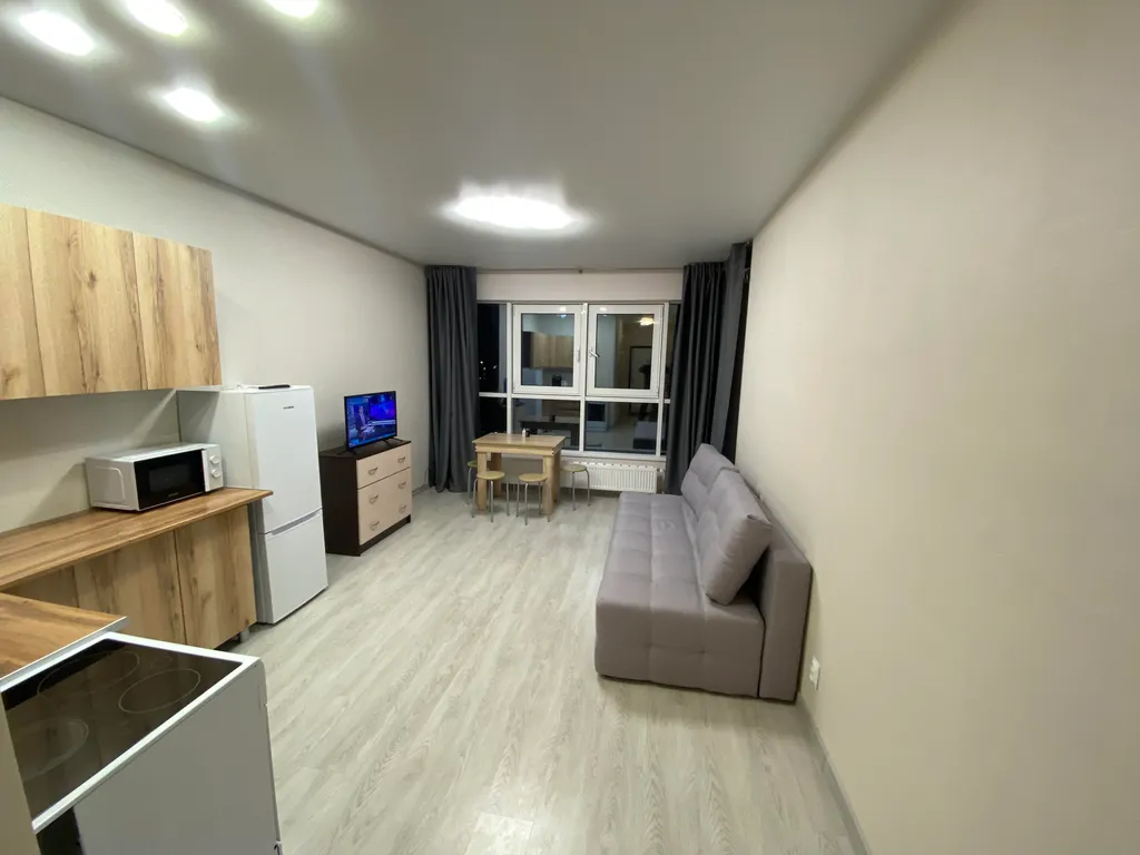 Уютная квартира-студия около парка в современном ЖК