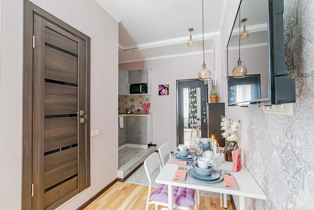 Квартира Квартира Уютная студия в ЖК Испанские кварталы — Москва