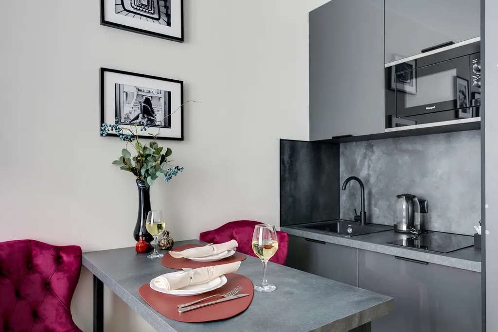 Квартира Квартира Стильная студия на ботаническом саду Bordo — Москва