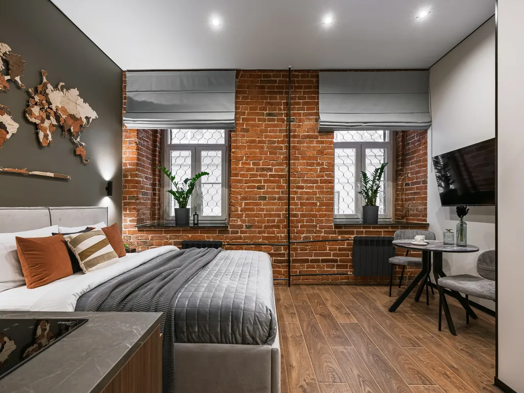 Квартира Квартира Стильный LOFT 3 у Кремля — Москва