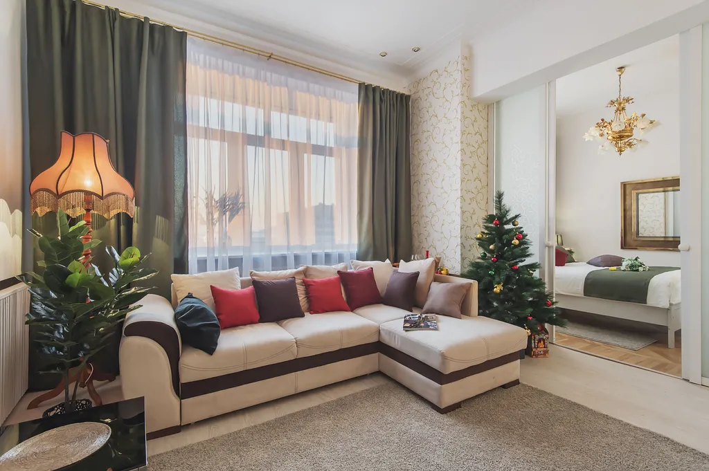 Квартира Квартира Двухуровневая Четверка на Маяковской — Москва