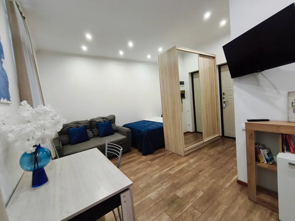 Современная студия в горах