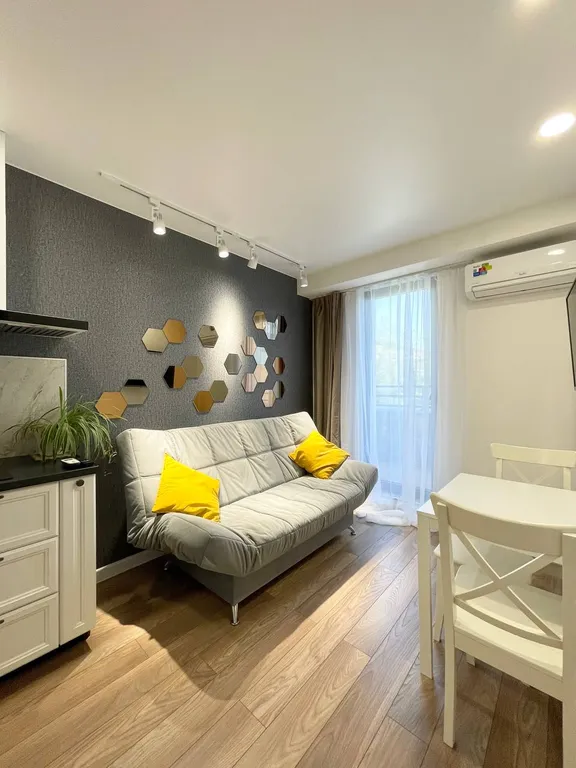 Квартира Квартира Апартамент Sunrise, балкон с видом на море — Сочи
