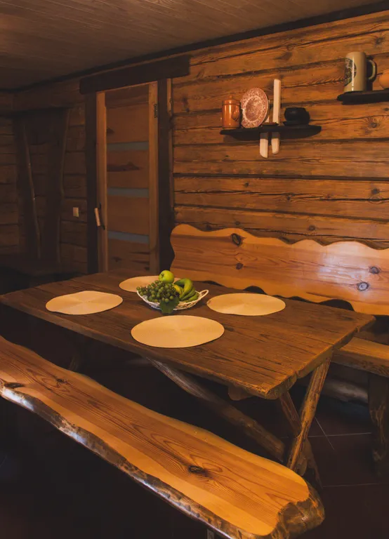 Дом-баня на высоком берегу Березины