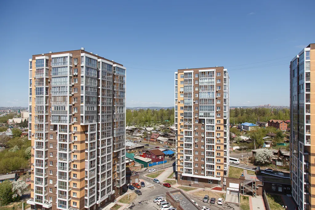 Студия Лето с шикарным видом возле Модного квартала