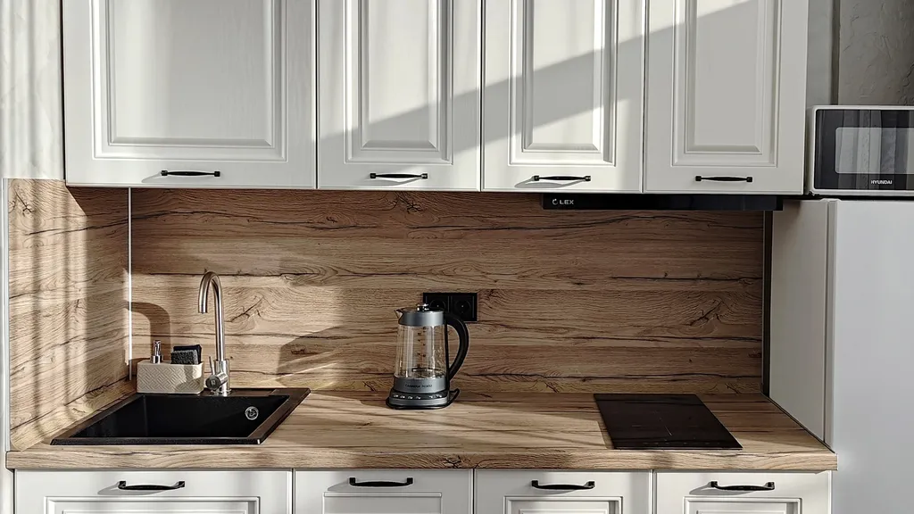 Панорамная студия с видом на горы в центре Красной Поляны. Балкон.