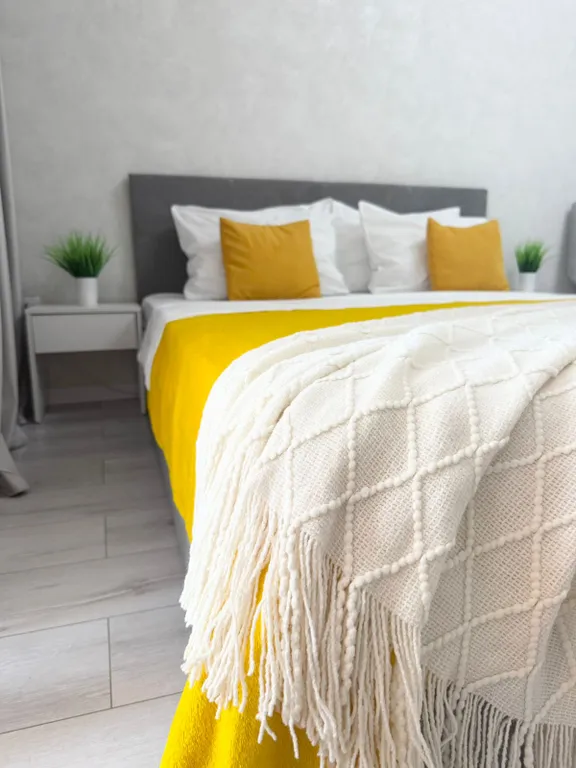 Квартира Квартира Уютная студия в комфортабельном микрорайоне Любимово — Краснодар