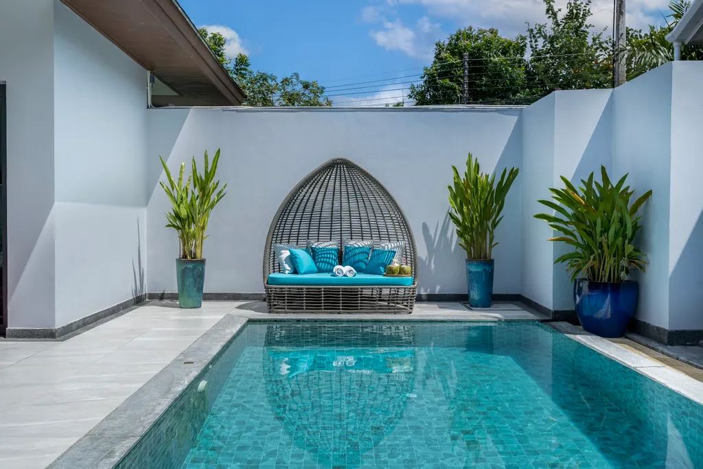 Коттедж Новая вилла с бассейном, террасой и барбекю зоной, рядом с Боат авеню — аренда посуточно в Пхукет