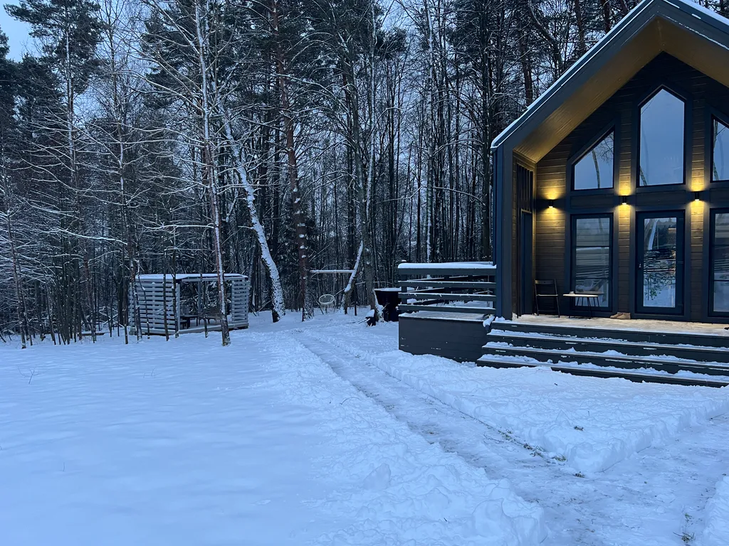 Барнхаус в окружении леса – здесь время течет иначе