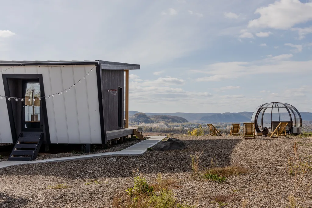 Дом Марс-48 премиум класса с уникальным видом на горы и реку Сок