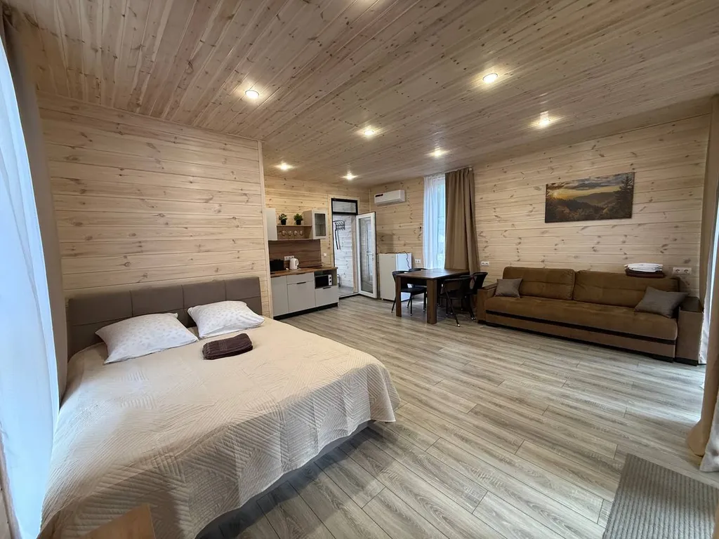 Студия на 2-4 человека на первом этаже шале Тургояк